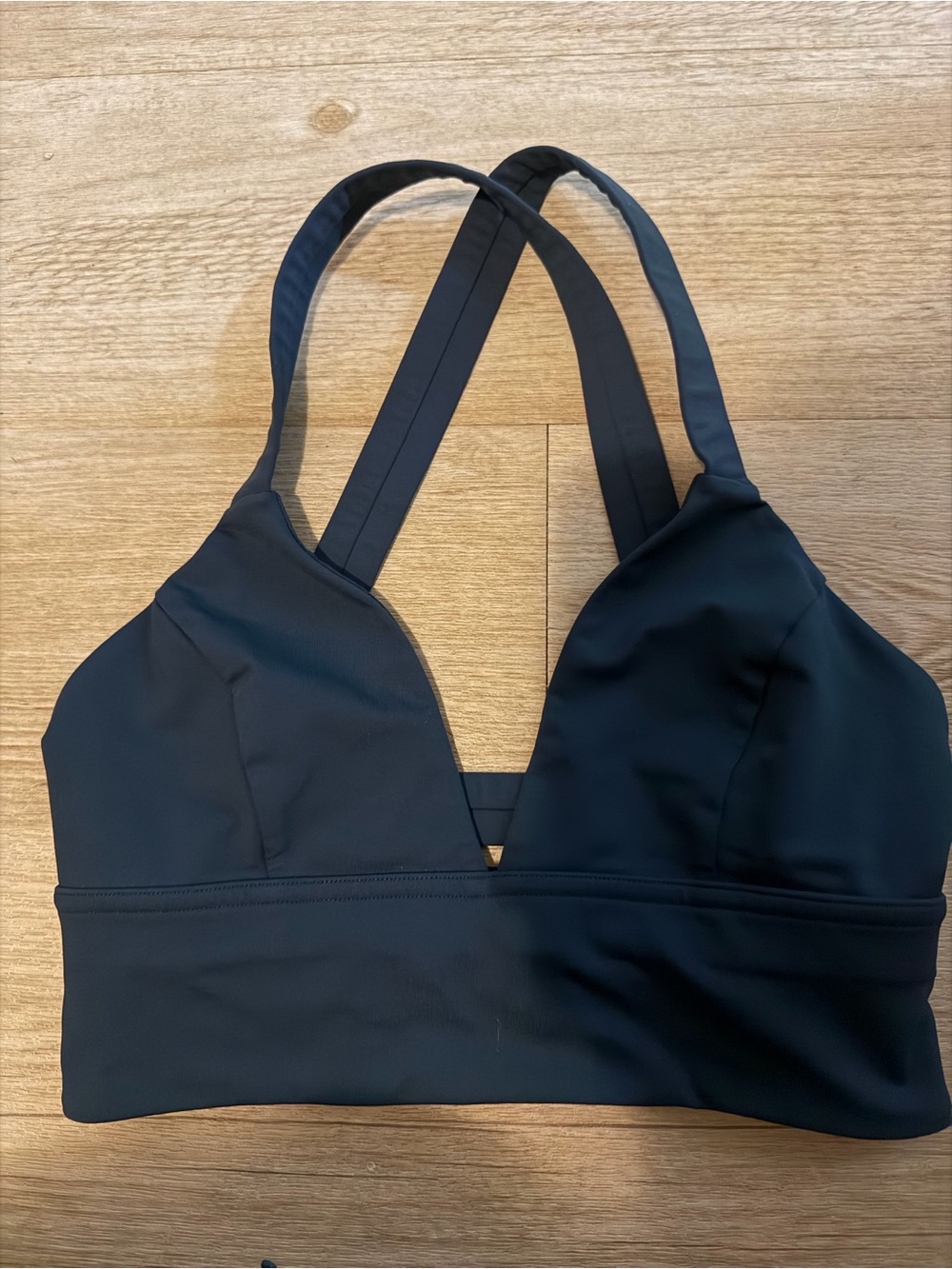 lululemon athletica real V-Neck Cross-Back Sports Bralette